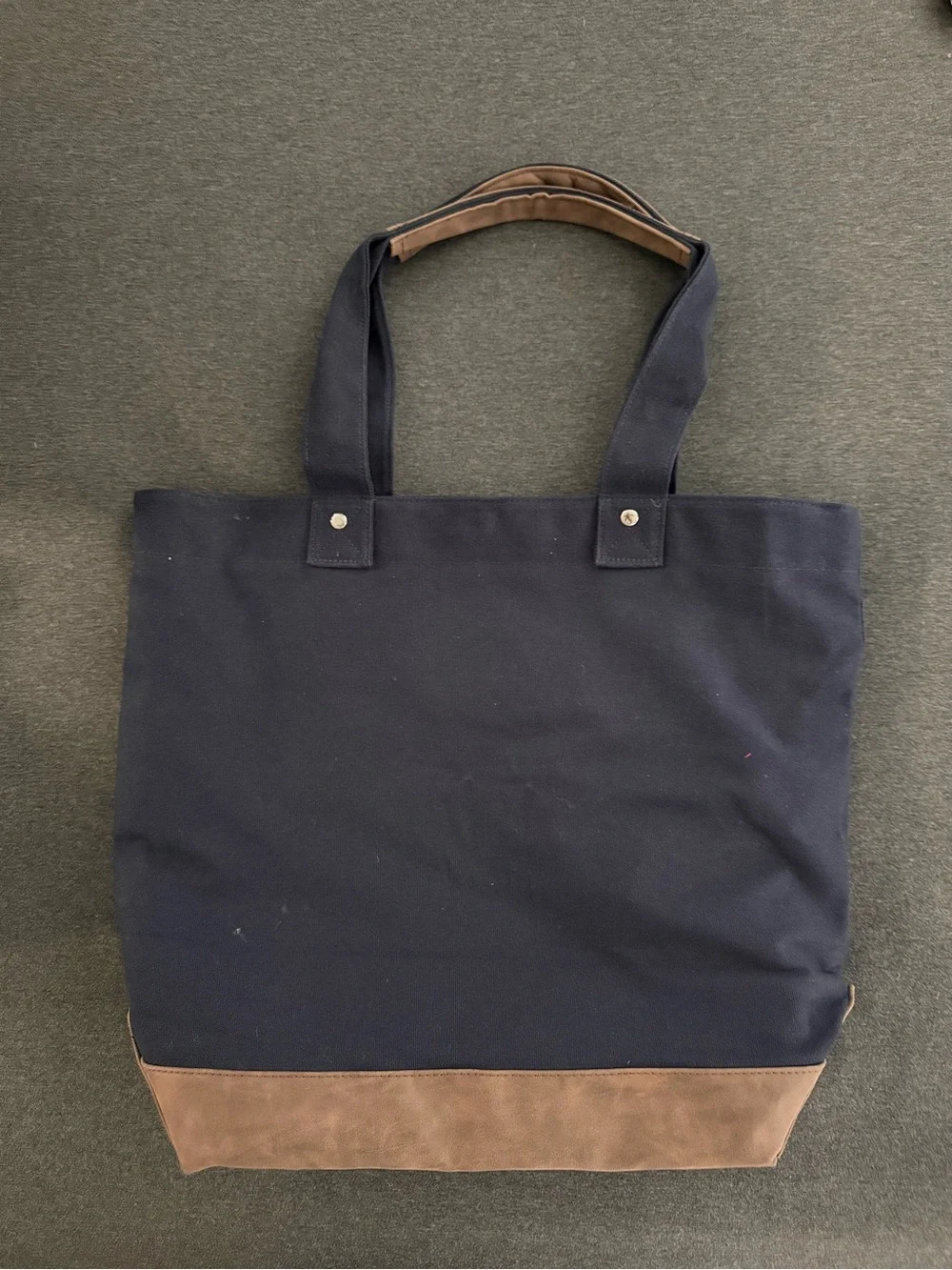 oswald & sons navy canvas